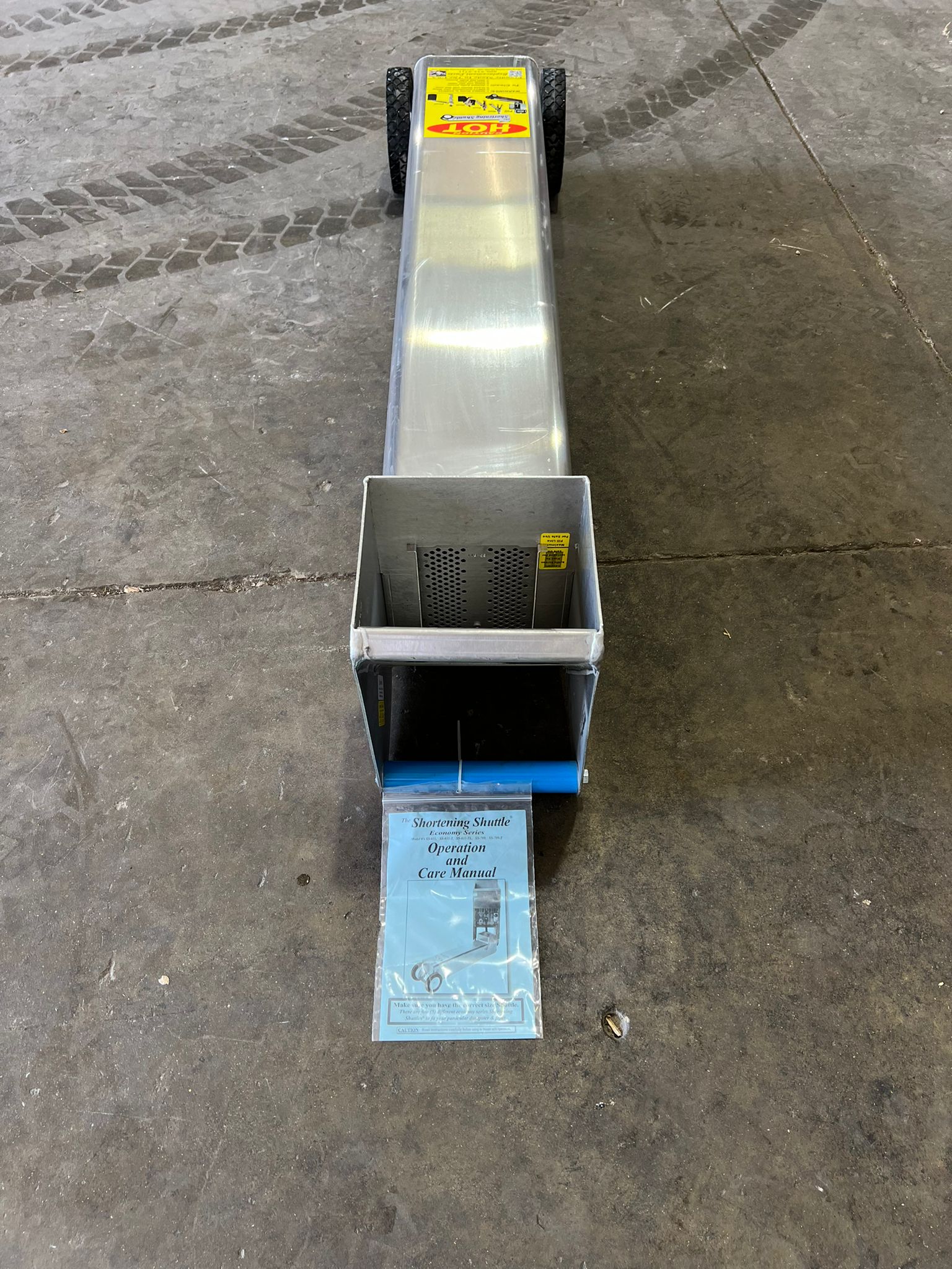 New Shortening Shuttle Fryer Waste Oil Transport Container - Falcon Restaurant Supply - 4