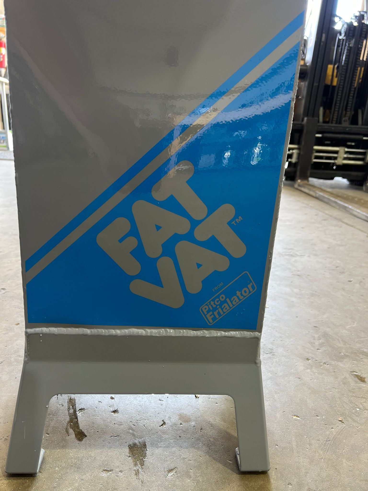 New Pitco 40lb Fat Vat Fryer Waste Oil Transport Container