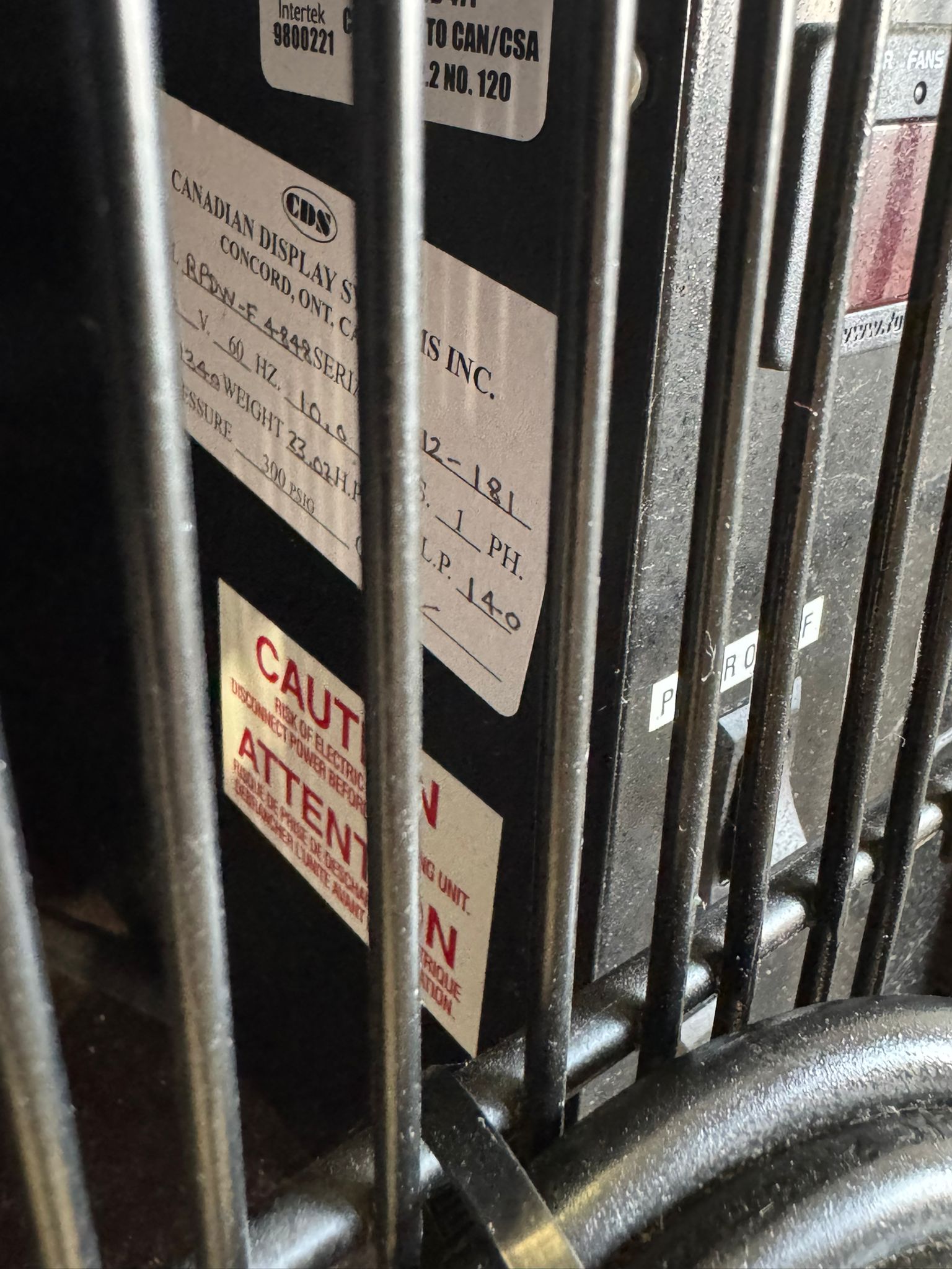 New 48" CDS RPDW - F Forced Air Refrigerated Deli Case Lighted Display 115V - Falcon Restaurant Supply - 7