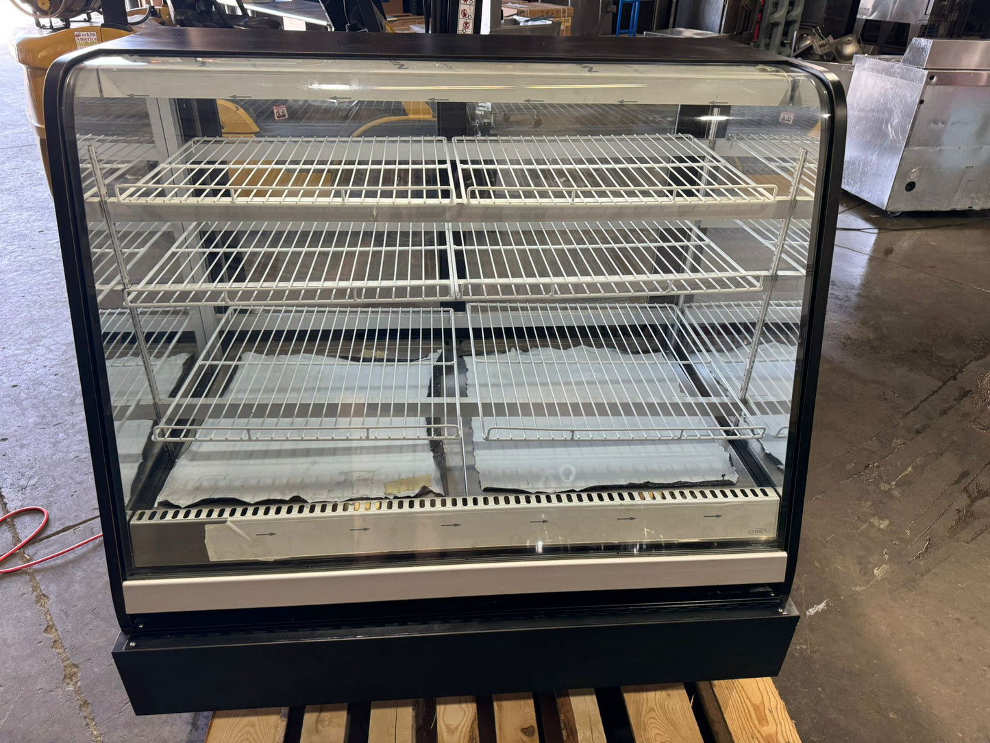 New 48" CDS RPDW-F Forced Air Refrigerated Deli Case Lighted Display 115V