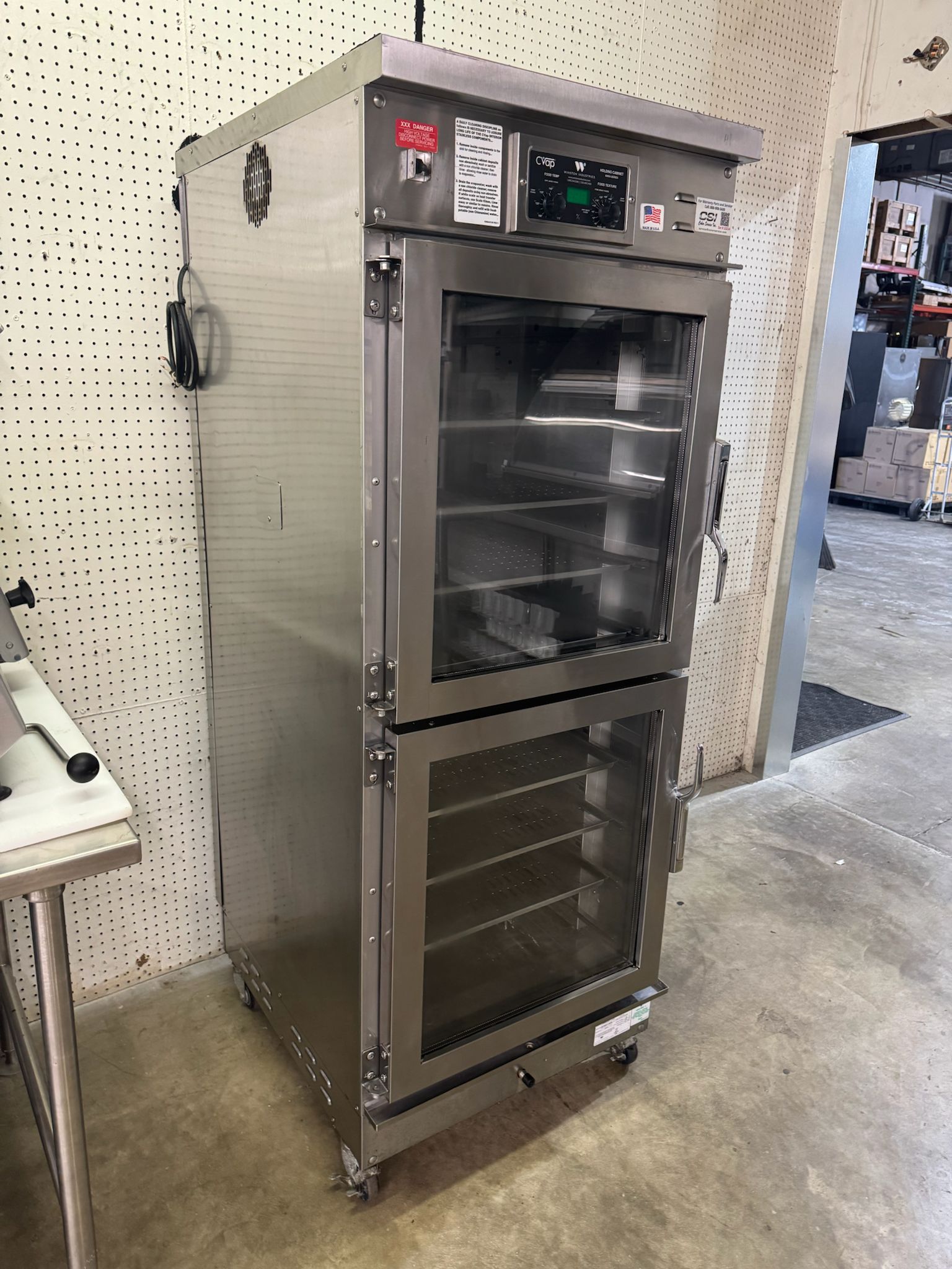 Used Winston HA4522ZE CVAP Insulated Humidified Heated Holding Cabinet 120V
