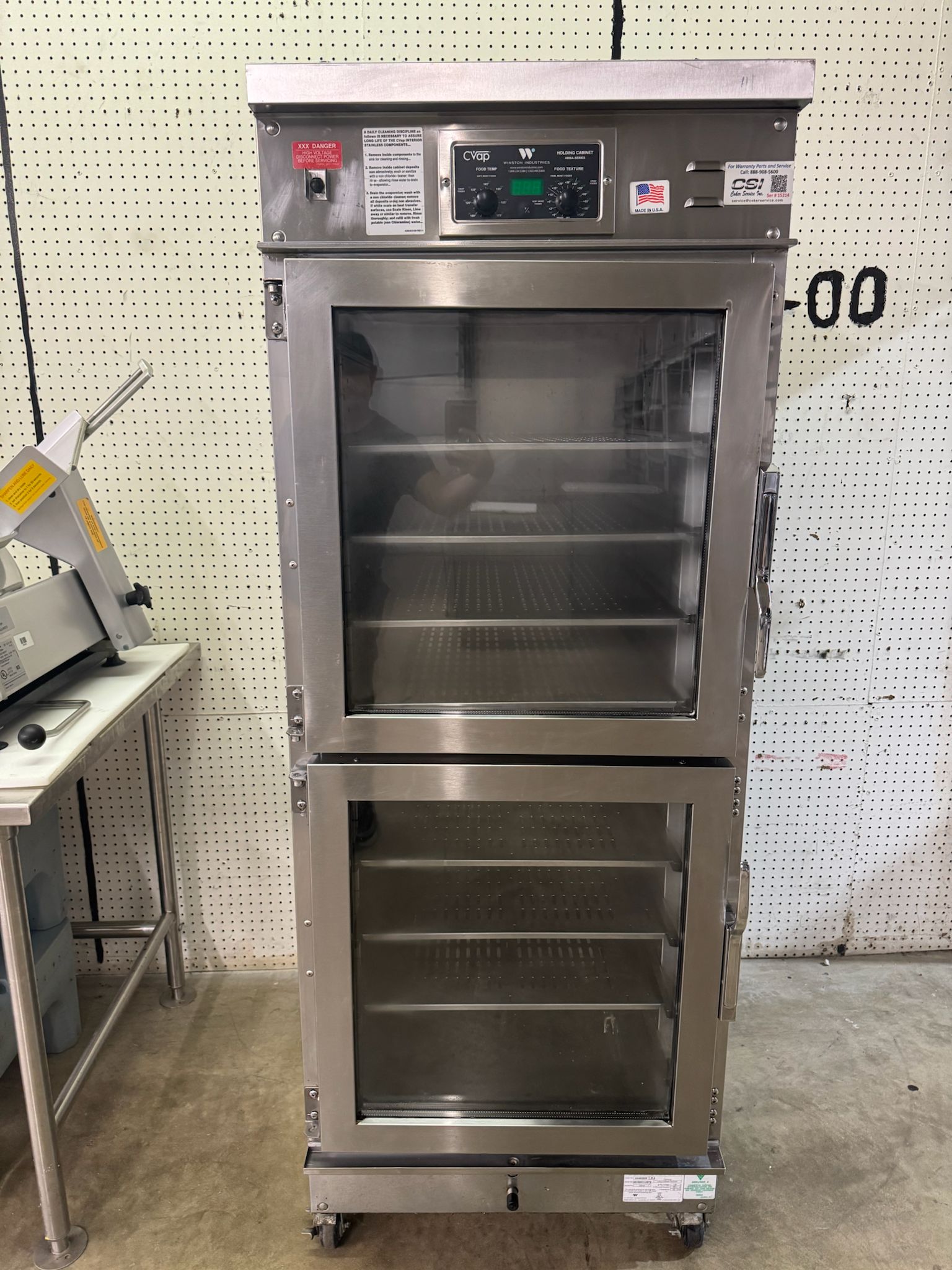 Used Winston HA4522ZE CVAP Insulated Humidified Heated Holding Cabinet 120V