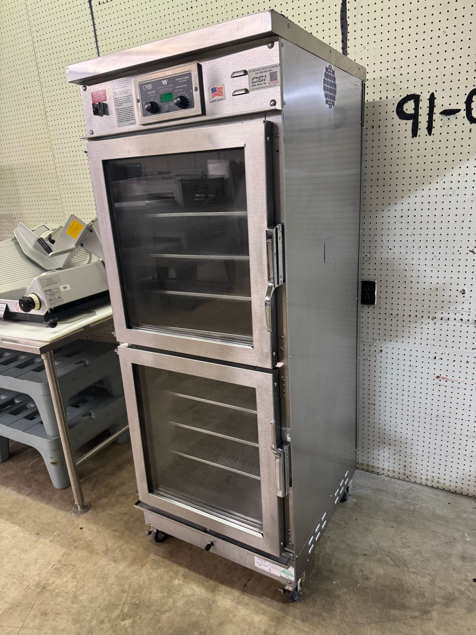 Used Winston HA4522ZE CVAP Insulated Humidified Heated Holding Cabinet 120V