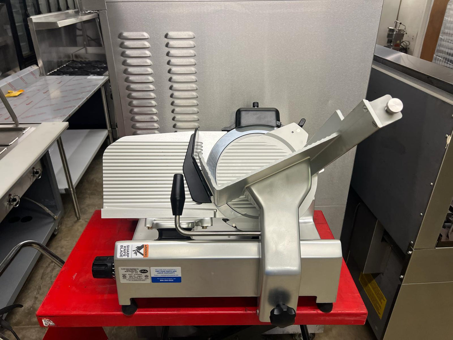 Used 13" Globe S13 Heavy-Duty Manual Deli Meat Slicer - 1/2 hp 115V