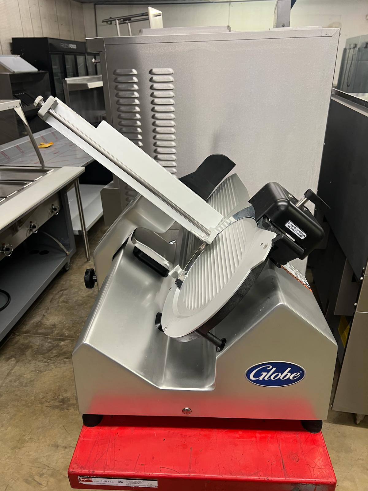 Used 13" Globe S13 Heavy-Duty Manual Deli Meat Slicer - 1/2 hp 115V