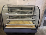 Used 50" True TCGD - 50 Curved Glass 23.8 Cu Ft Dry Bakery Display Case - Falcon Restaurant Supply - 1