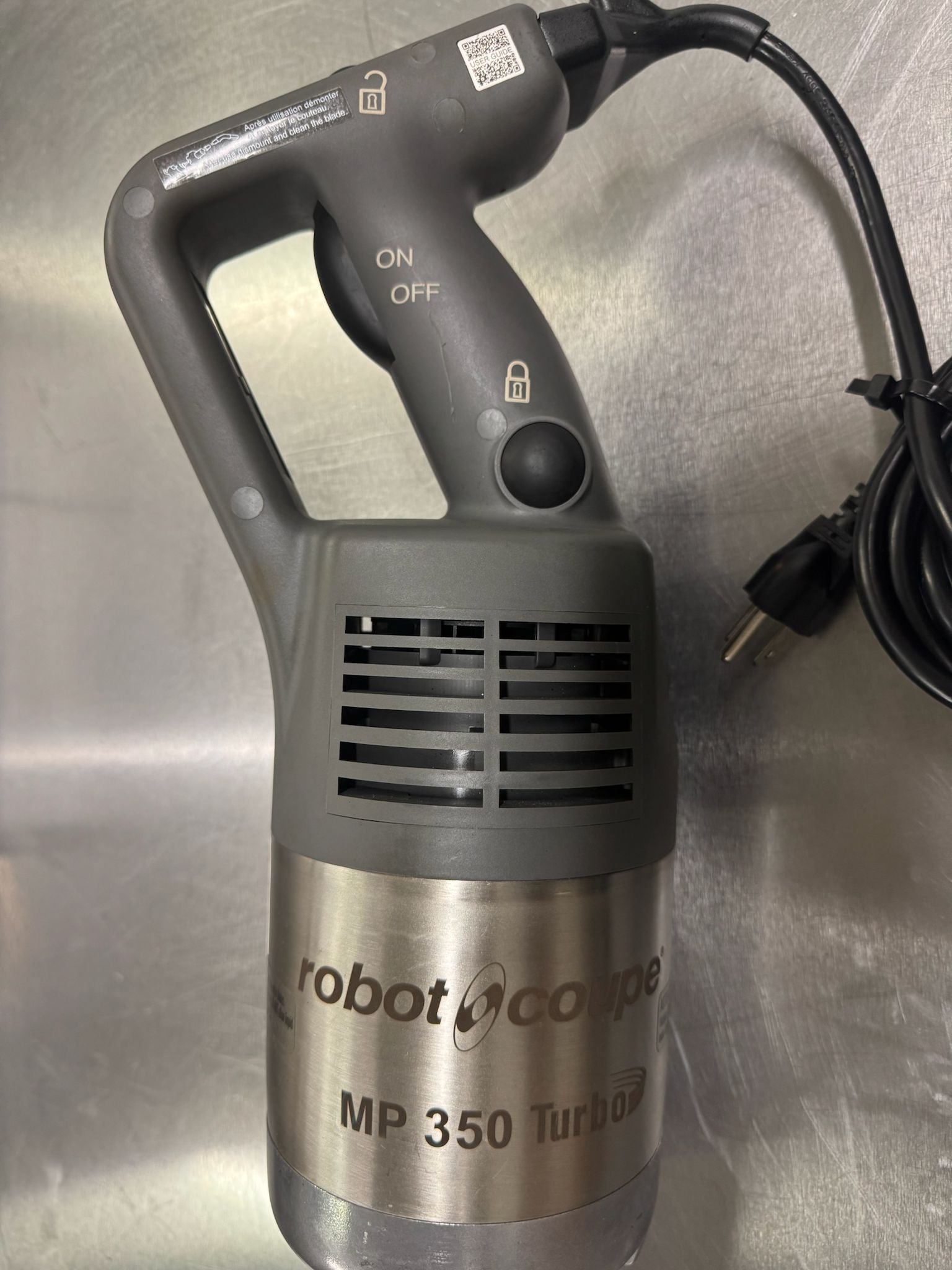 Used Robot Coupe MP350 Turbo 14" Single-Speed Immersion Blender 1 HP - WO1