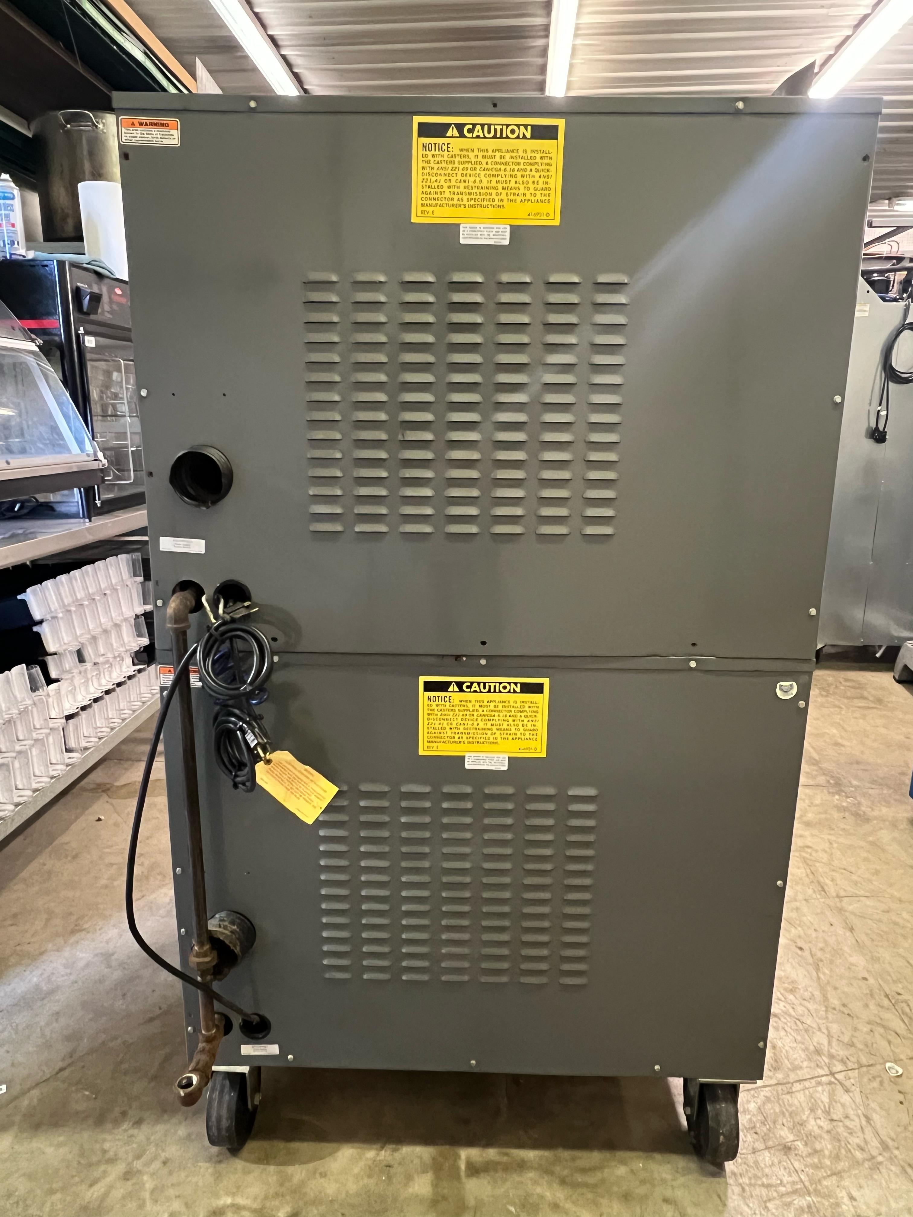 Used Vulcan GCO4S Natural Gas Double Stack Convection Oven