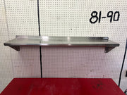 Used 54" X 12" Stainless Steel Shelf