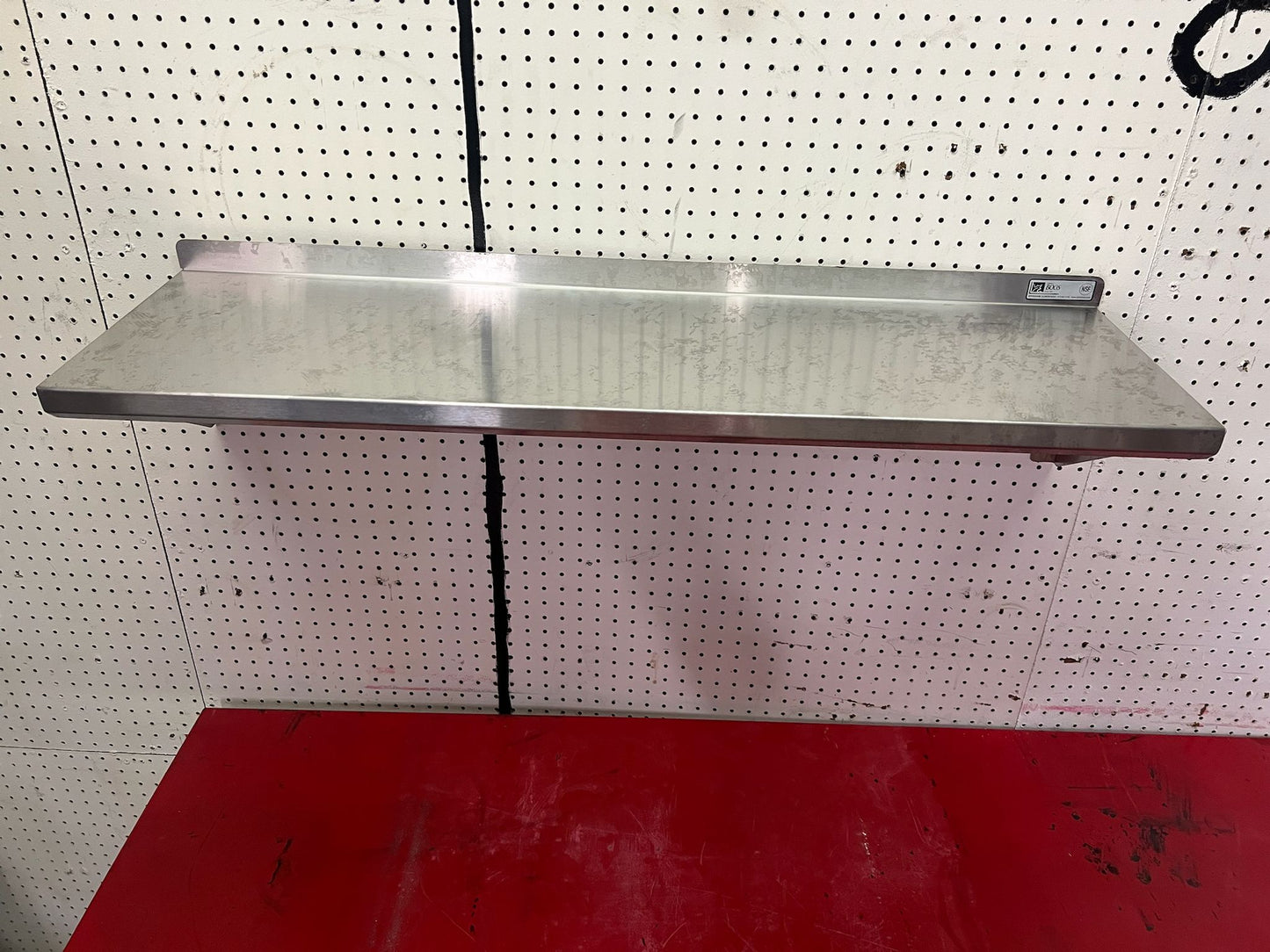 Used 54" X 12" Stainless Steel Shelf