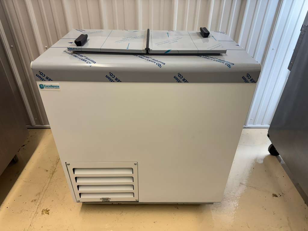 New Excellence HFF-2HC 32" Flip Lid Ice Cream Freezer Dipping Cabinet 120V