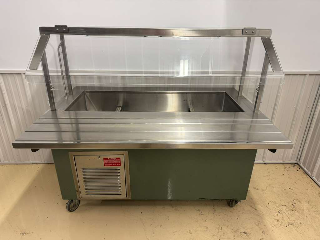 Used Colorpoint 60-CFMA Refrigerated Cold 4 Pan Serving Counter 120V