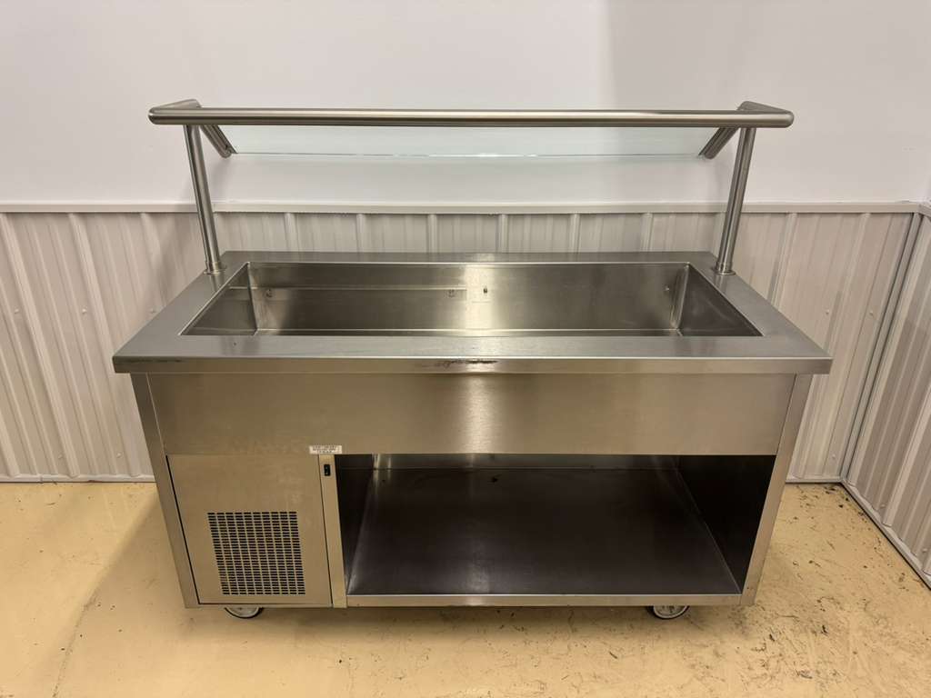Used Randell RAN SCA-4 Refrigerated 4 Pan Serving Counter, Cold Food 120V