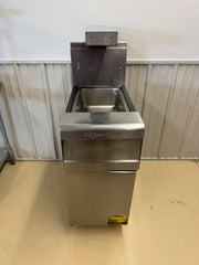 Used Frymaster Fryer Warmer Dump Station with Cabinet on Casters 120V