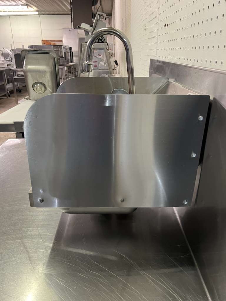 Used John Boos PBHS-W-0909 Stainless Steel Hand Sink with Faucet