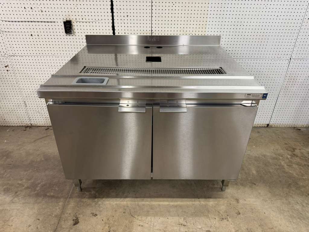 Used Franke 44"x 36.5" Stainless Steel Drink Station Cabinet Counter
