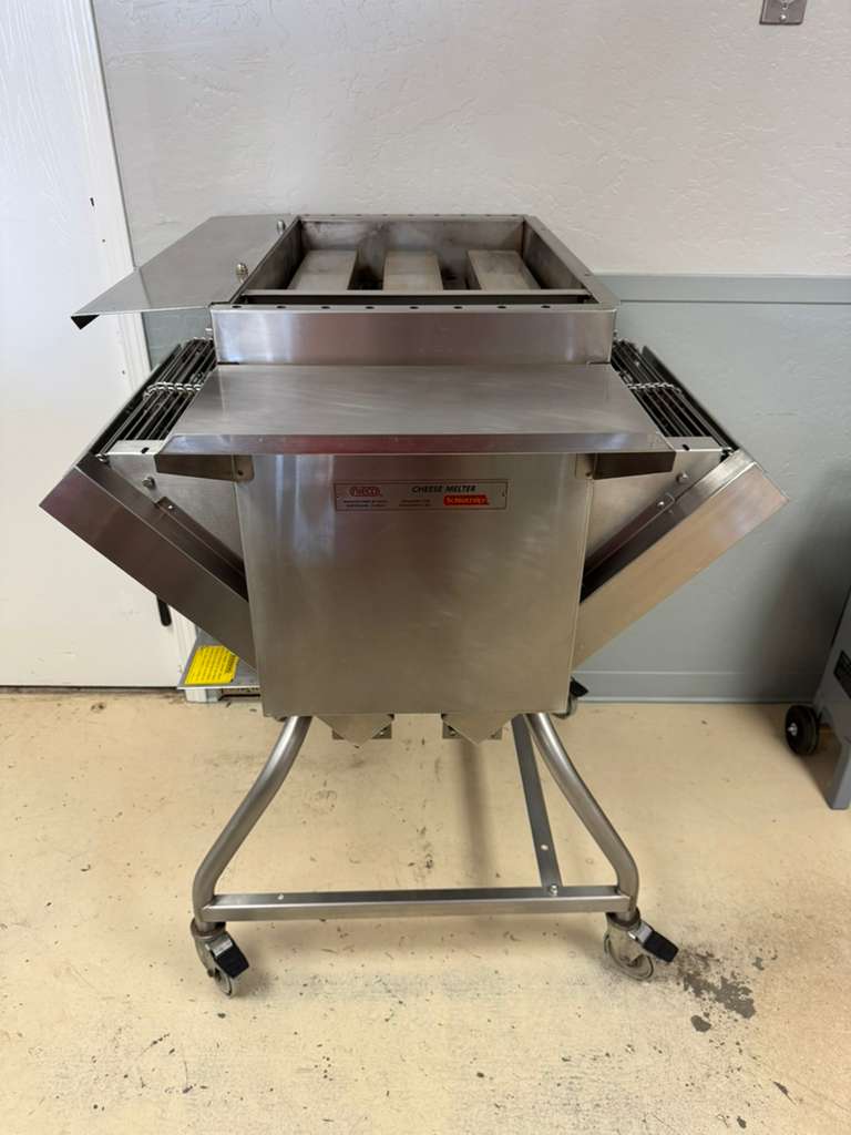 Used Nieco 820 Natural Gas Automatic Conveyor Cheese Melter 55,000 BTU