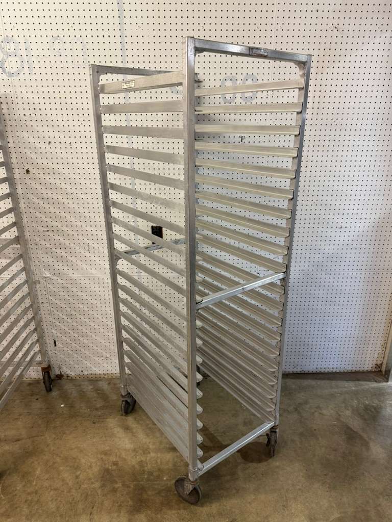 Used New Age 20 Slot Sheet Pan Rack on Casters