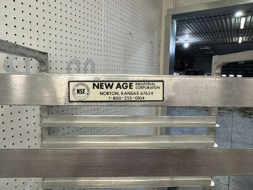 Used New Age 20 Slot Sheet Pan Rack on Casters
