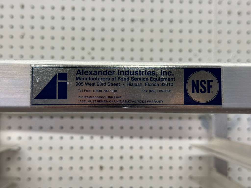 Used 19 Slot Sheet Pan Rack on Casters