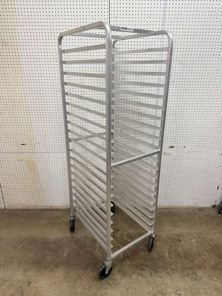 Used Channel 20 Slot Sheet Pan Rack on Casters