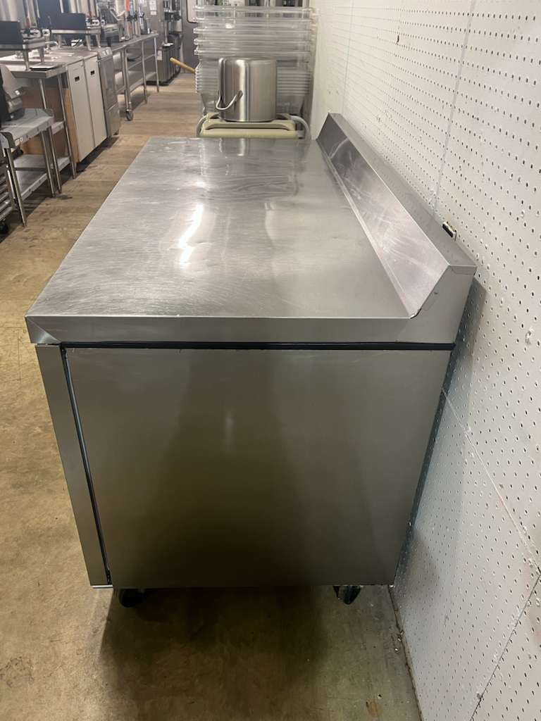 Used 60" Hoshizaki WR60B Steelheart Stainless Steel 2 Door Worktop Refrigerator - TH1 - Falcon Restaurant Supply - 4