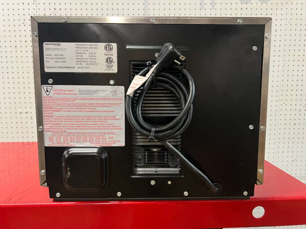 Used 2025 Amana MDC12A2 Commercial 1200 Watt Microwave Oven 120V - TH1 - Falcon Restaurant Supply - 4
