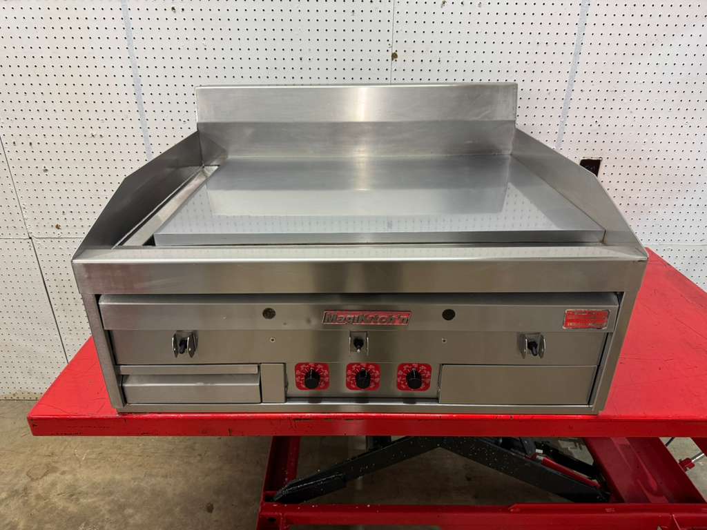 Used 2021 36" MagiKitch'n MKG - 36 Griddle with Thermostatic Controls - 90,000 BTU - FG - Falcon Restaurant Supply - 1