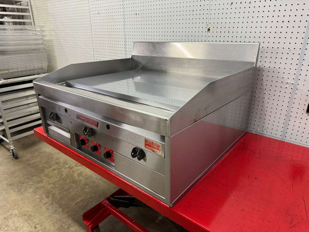 Used 2021 36" MagiKitch'n MKG - 36 Griddle with Thermostatic Controls - 90,000 BTU - FG - Falcon Restaurant Supply - 4