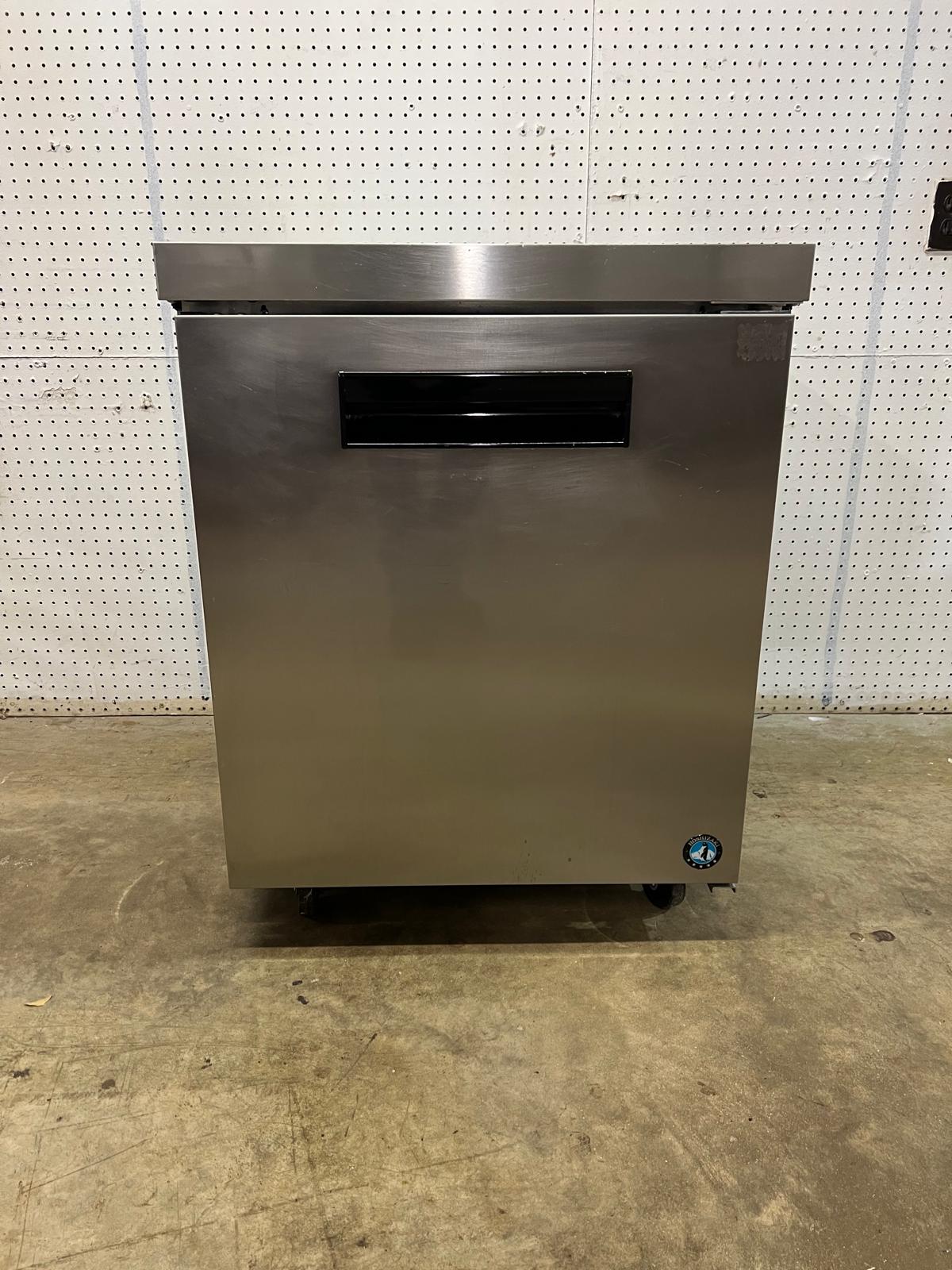 Used 27" Hoshizaki UR27B Steelheart Series Stainless Undercounter Refrigerator - TH1