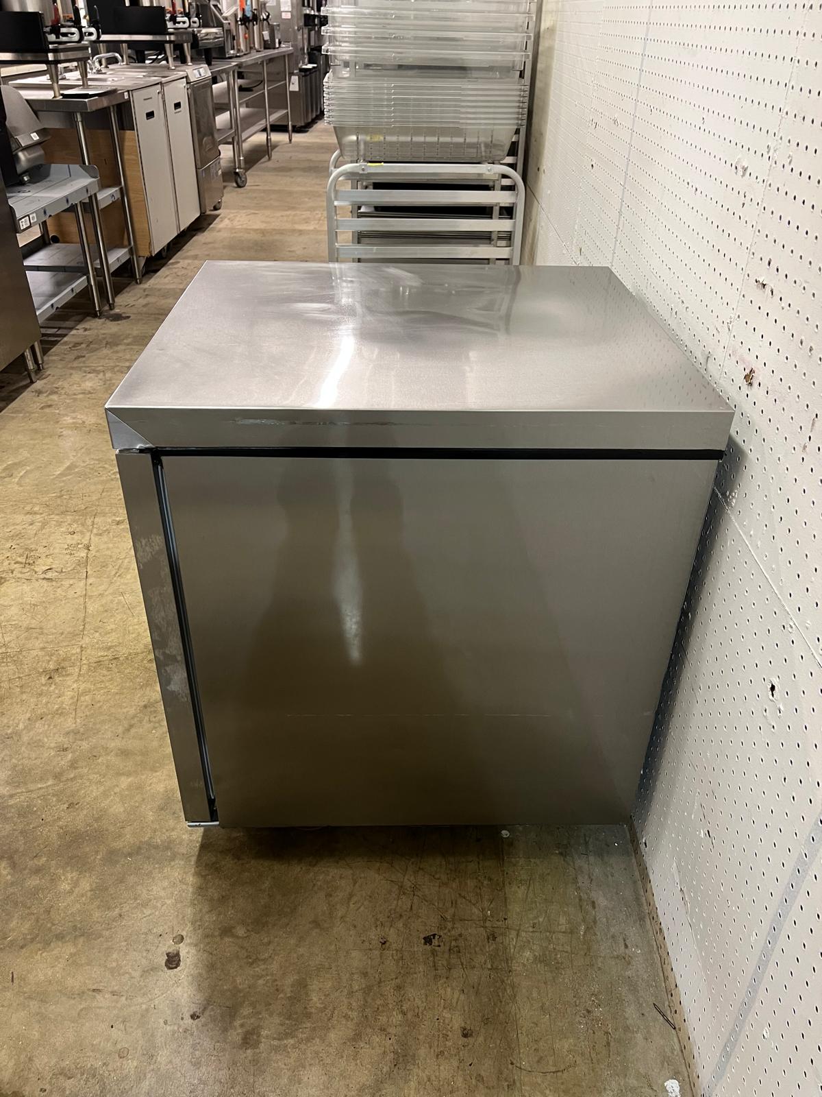 Used 27" Hoshizaki UR27B Steelheart Series Stainless Undercounter Refrigerator - TH1