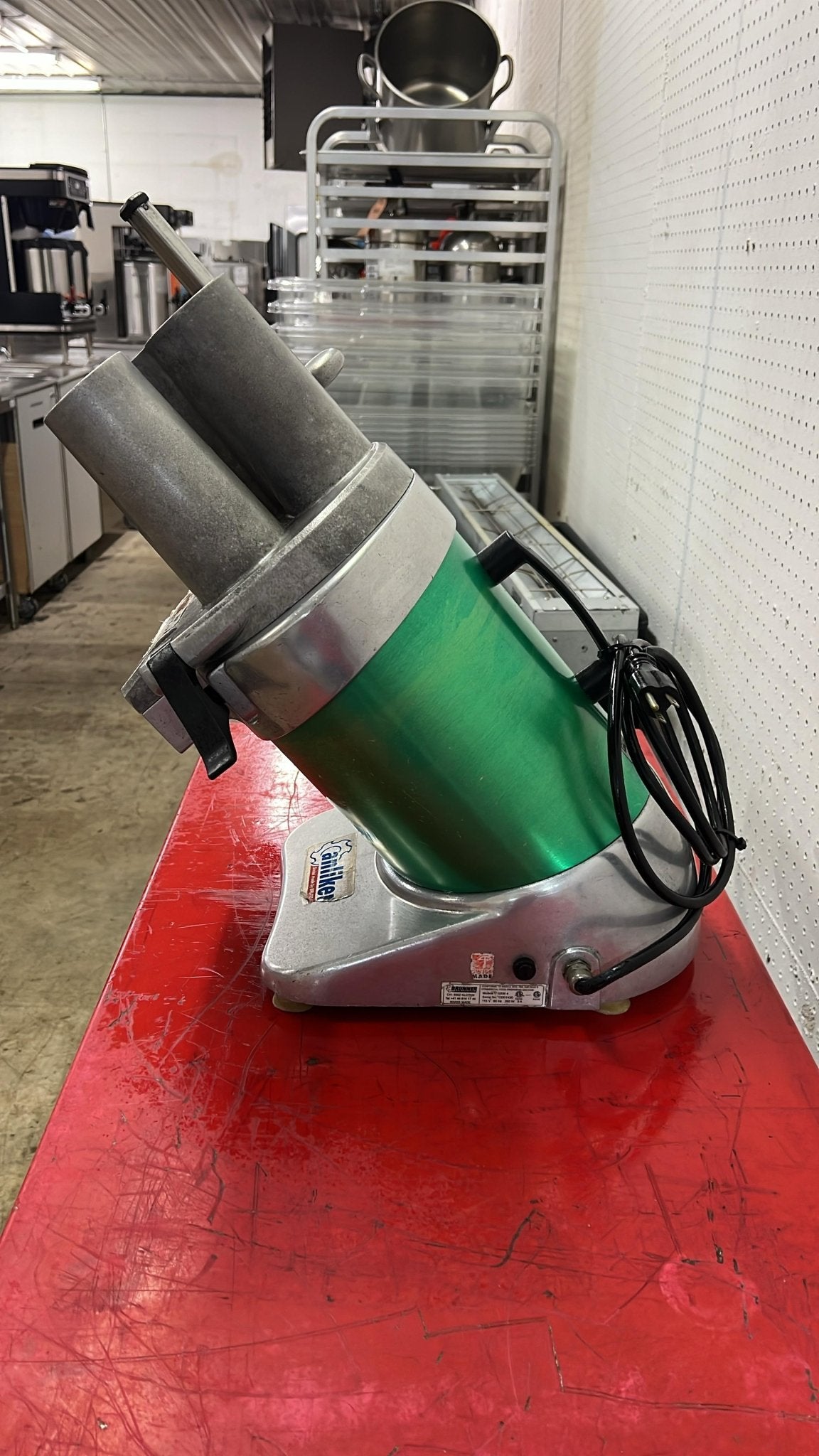 Used Piper Products GSM 4 Anliker Electric Food Processor w/ Cast Aluminum Housing - TH1 - Falcon Restaurant Supply - 3