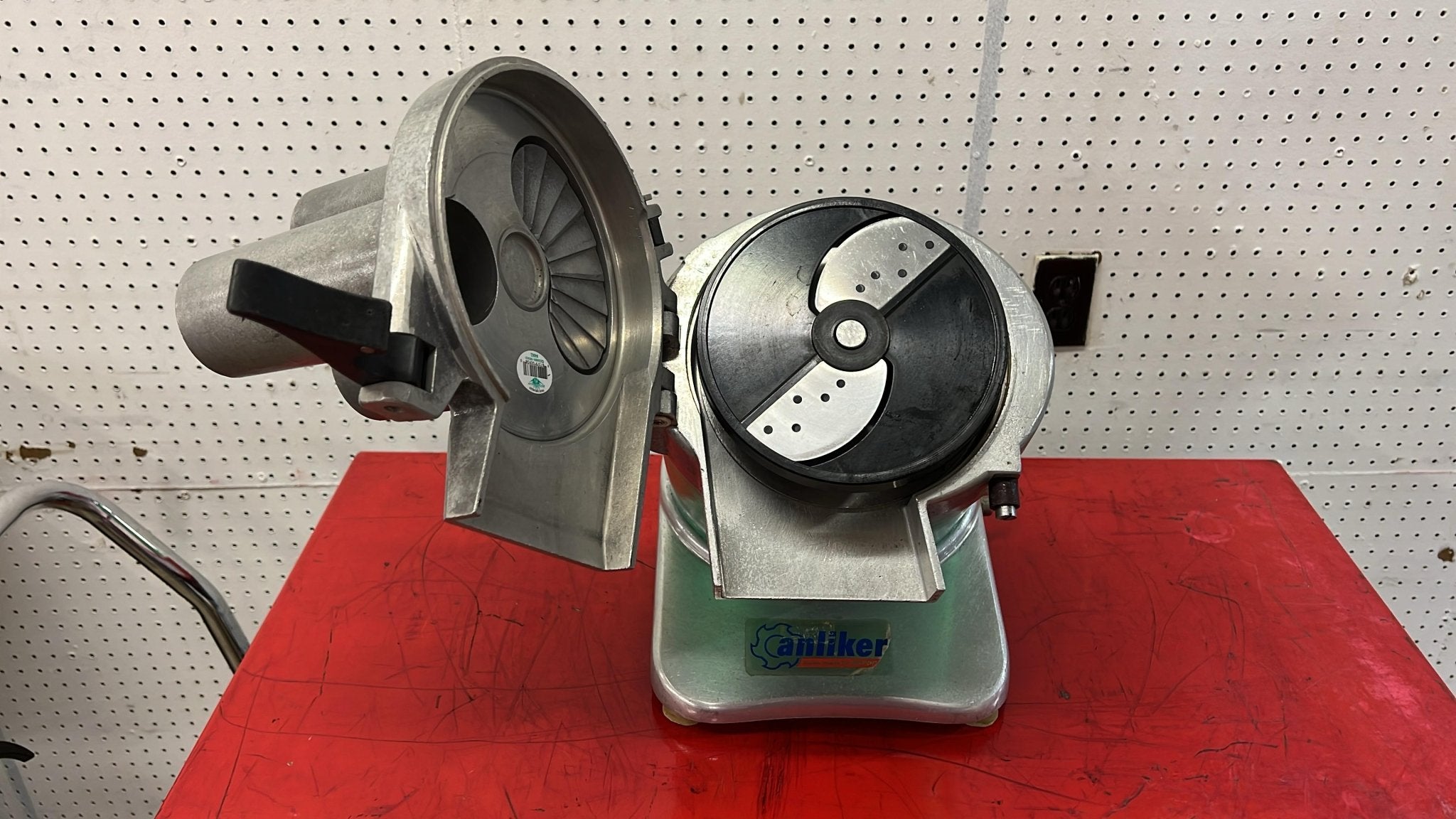 Used Piper Products GSM 4 Anliker Electric Food Processor w/ Cast Aluminum Housing - TH1 - Falcon Restaurant Supply - 5