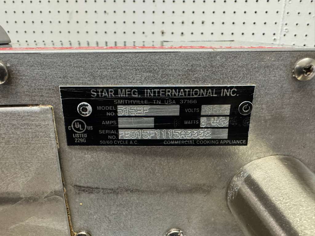 Used Star 515EF Countertop Electric 15lb Single Pot Fryer 208V