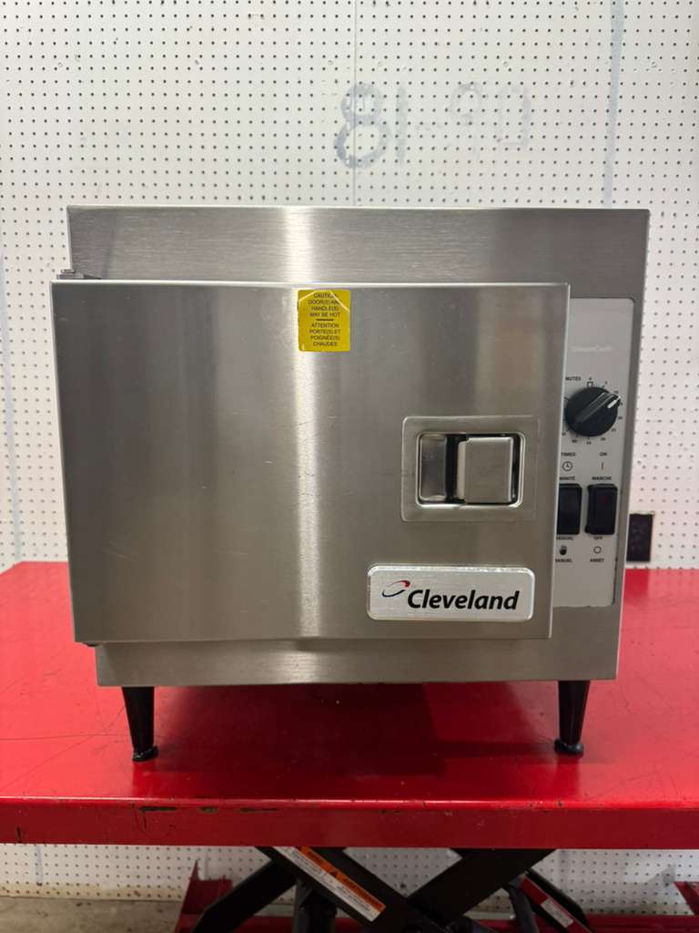 Used Cleveland 21CET8 SteamCraft Ultra 3 Pan Electric Countertop Steamer - 240V, 3 Phase