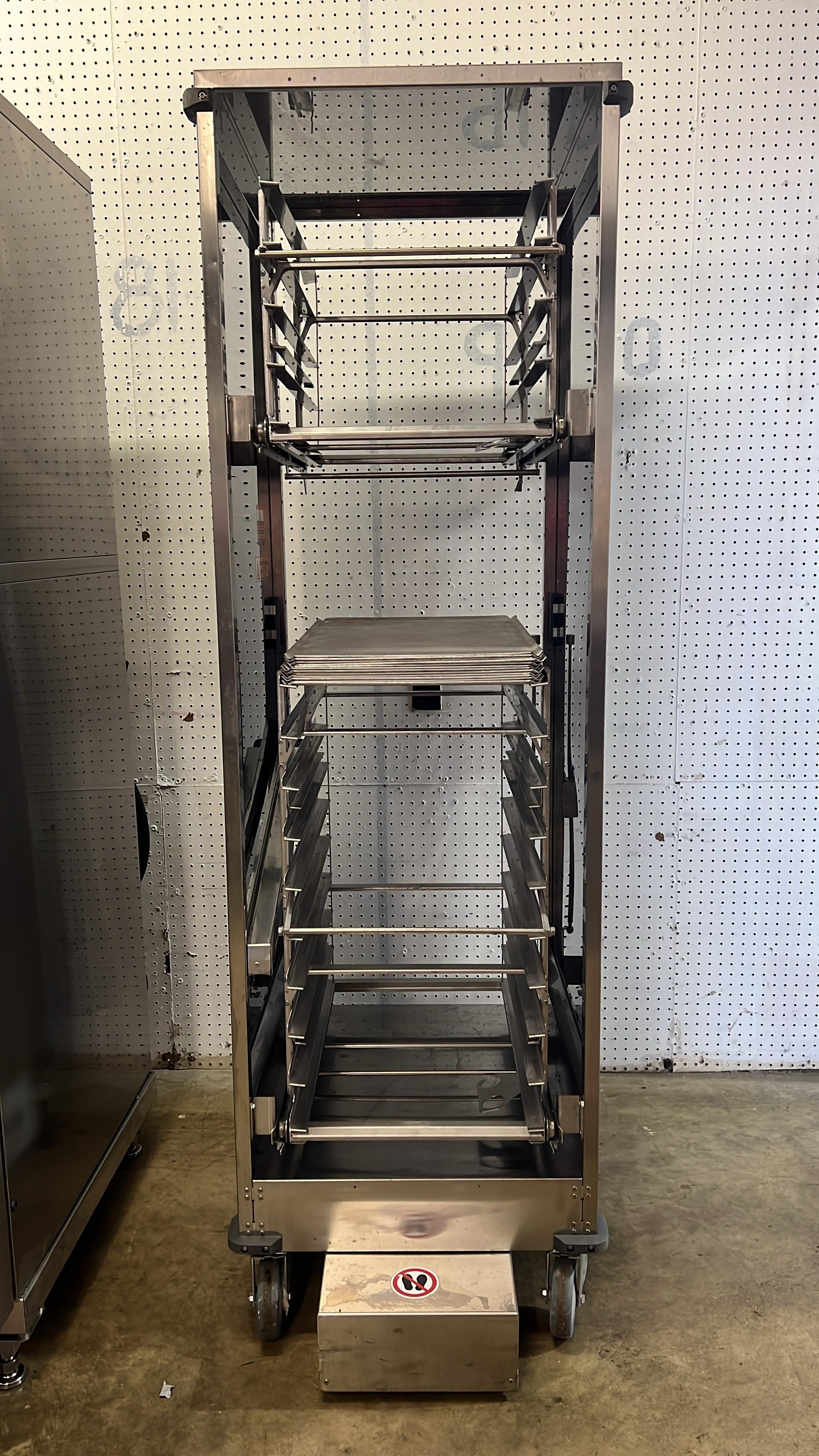 Used Wiesheu Dibas 64 S&L Blue Baking Oven with Retractable Door 208V 3PH