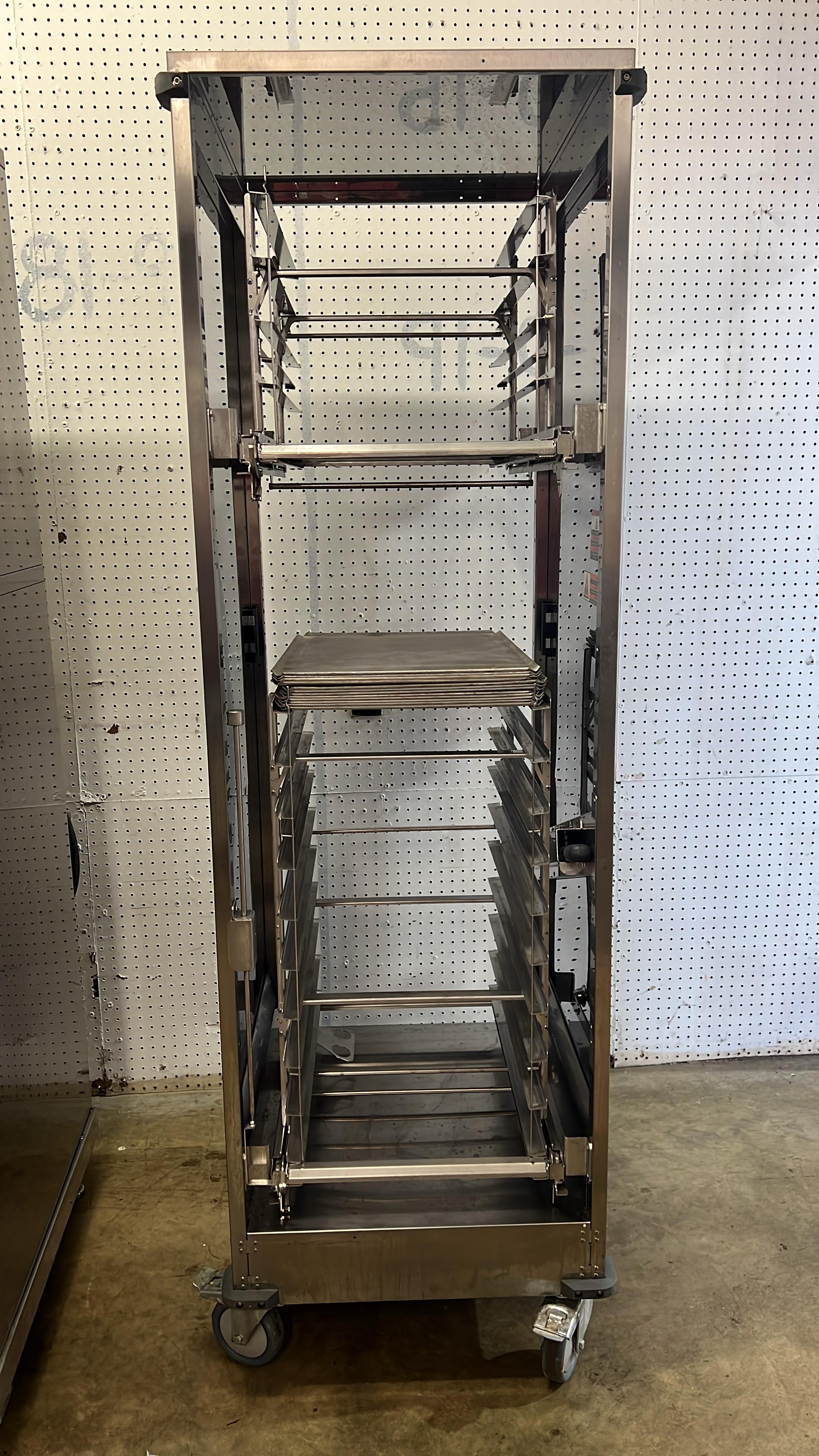 Used Wiesheu Dibas 64 S&L Blue Baking Oven with Retractable Door 208V 3PH