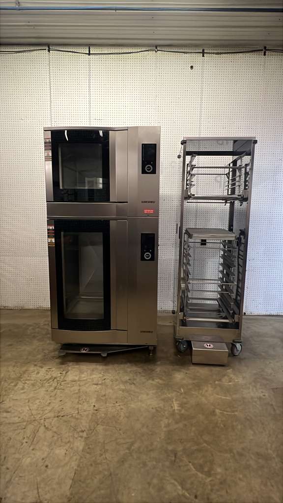 Used Wiesheu Dibas 64 S&L Blue Baking Oven with Retractable Door 208V 3PH