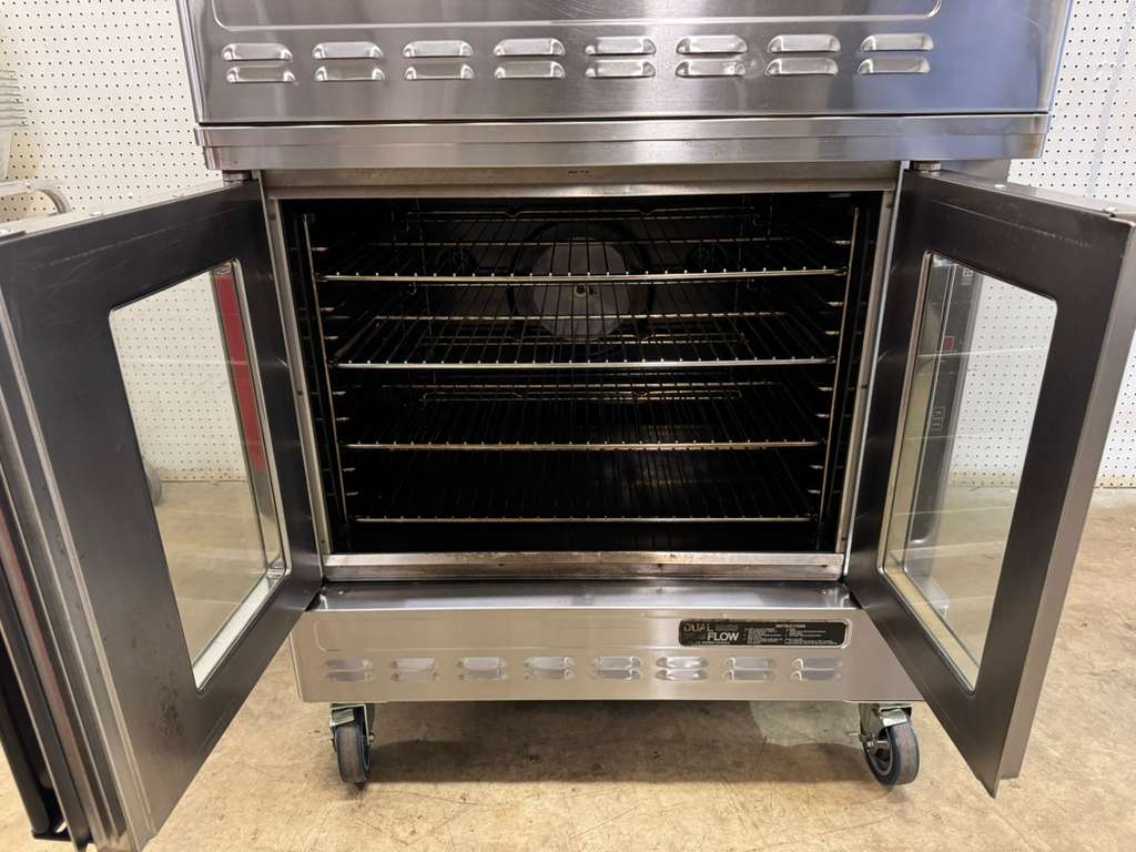 Used Blodgett DFG-100-3 Double Deck Full Size Natural Gas Convection Oven