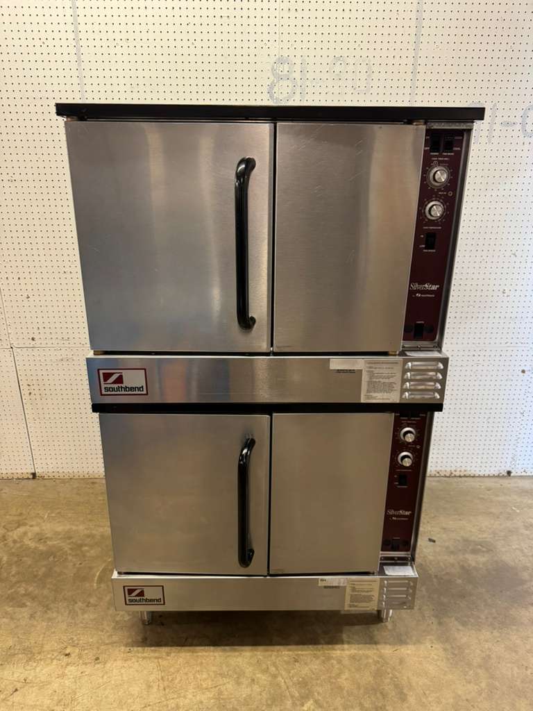 Used Southbend SLGS/22SC Double Full Size Natural Gas Convection Oven - SA