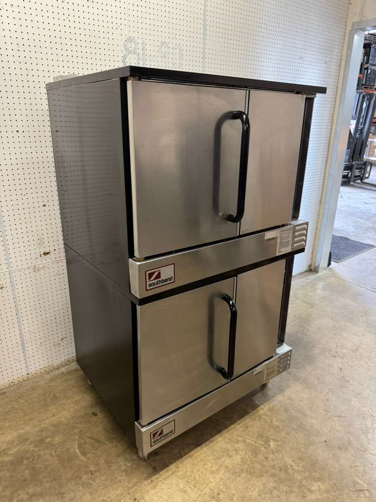 Used Southbend SLGS/22SC Double Full Size Natural Gas Convection Oven - SA