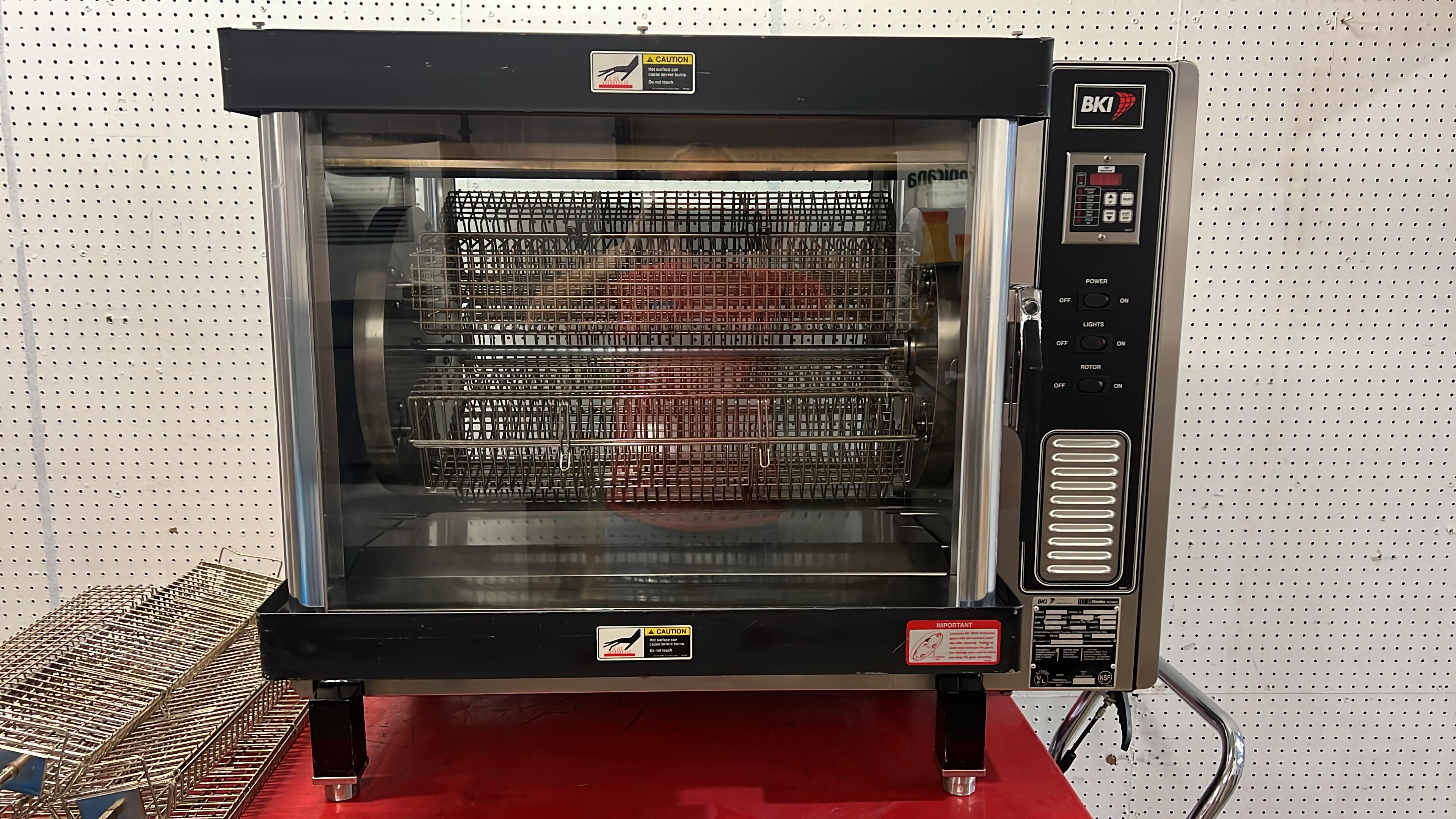 Used BKI DR-34 Countertop Electric Rotisserie Oven - 240V 1PH