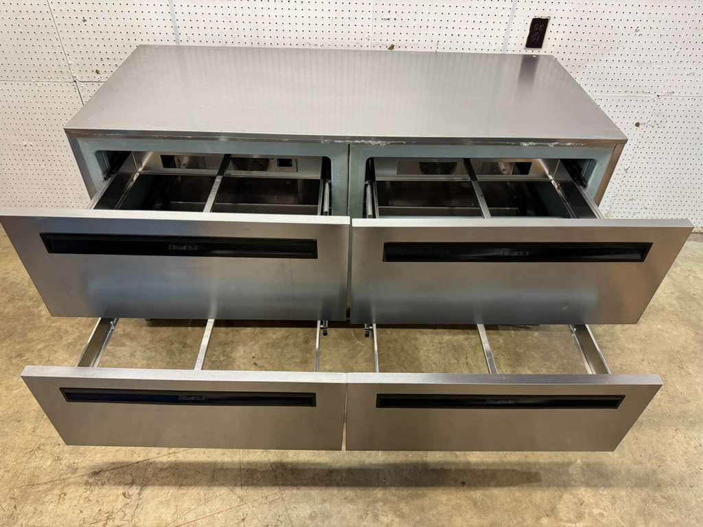 Used Delfield UCD4064N 4 -drawer Undercounter/Worktop Refrigerator 115V