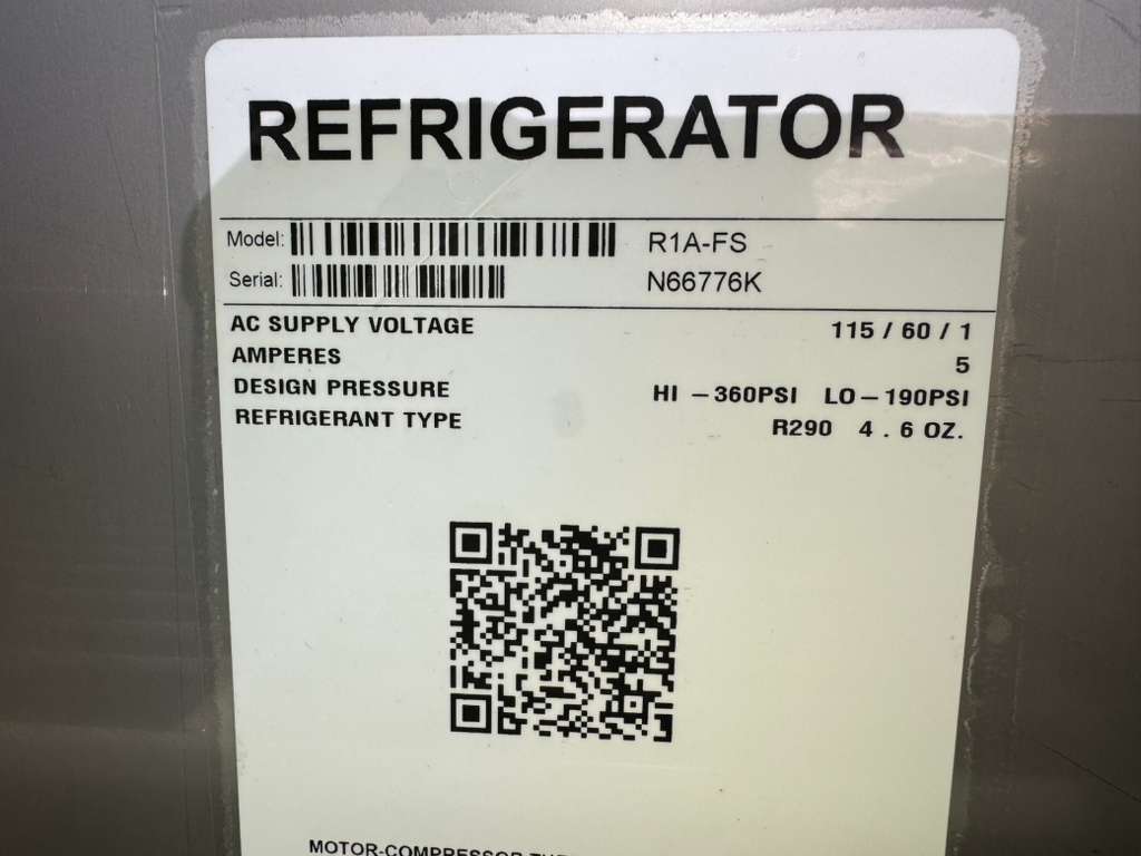 Used 27 1/2" Hoshizaki R1A-FS Stainless Solid Door Reach-In Refrigerator - TH1