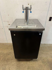 Used 24" Beverage air BM23-B-142 Refrigerated Kegerator
