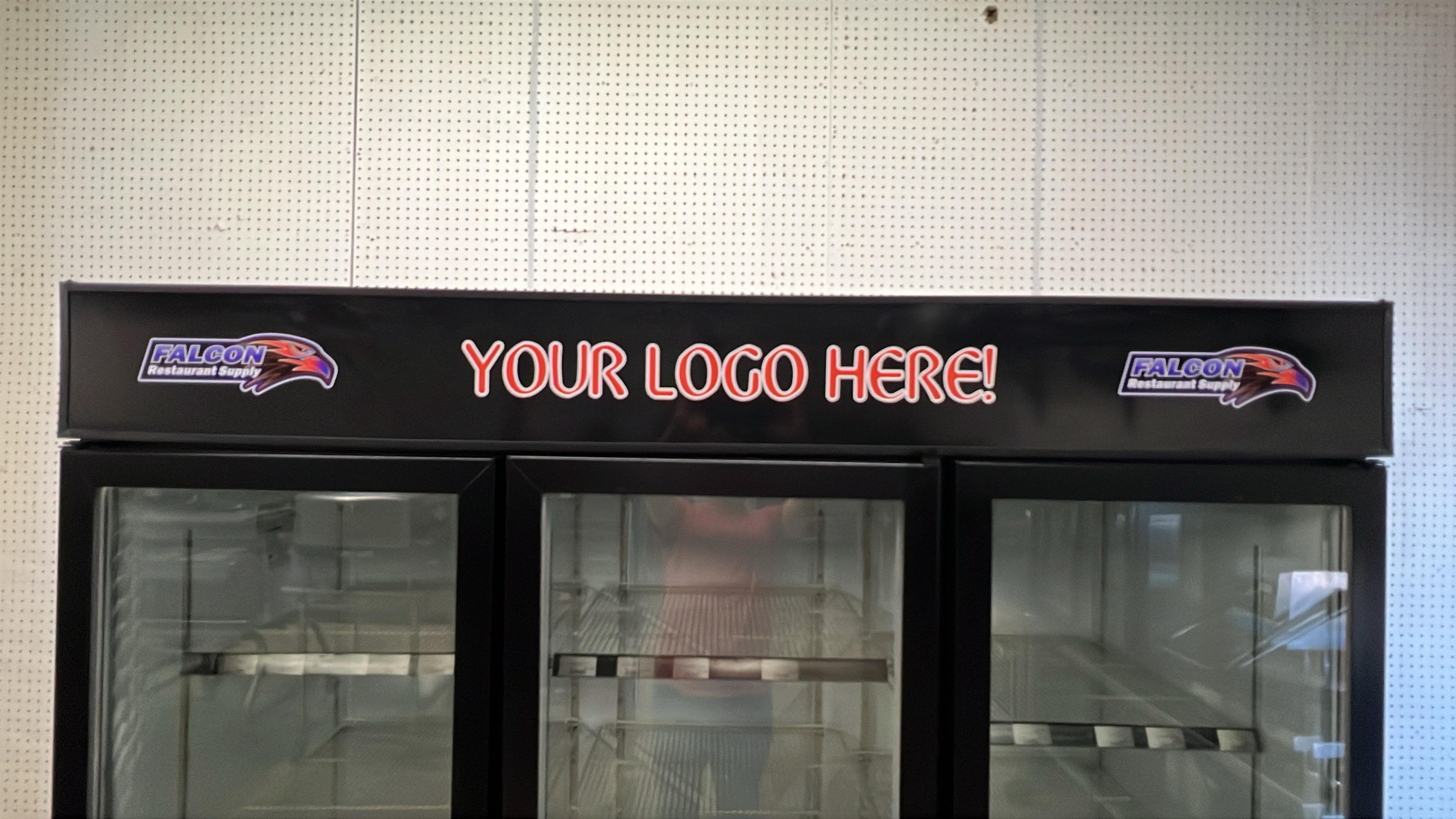 Used 2017 Beverage Air LV72HC-1-B Refrigerated Glass 3 Door Reach In Merchandiser