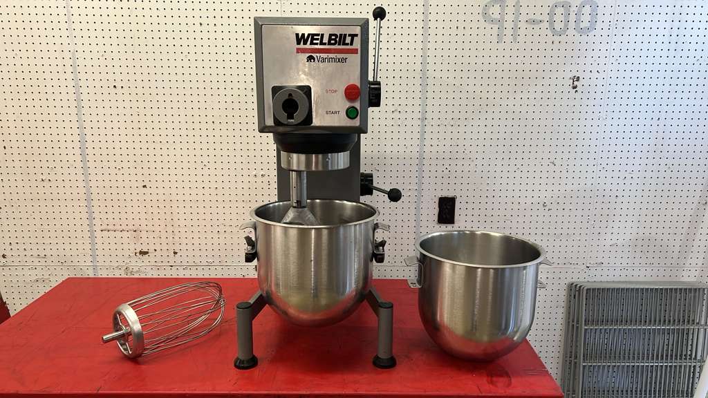 Used 20qt Varimixer W20 Planetary Variable Speed Bench Mixer 115V, 1 hp
