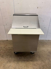 Used 27" Beverage-Air SPE27HC-12M-B 1 Door Mega Top Refrigerated Prep Table - FG4