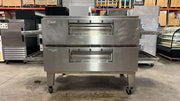 Used Lincoln 3270 NG Impinger Conveyor Pizza Oven Double Stack