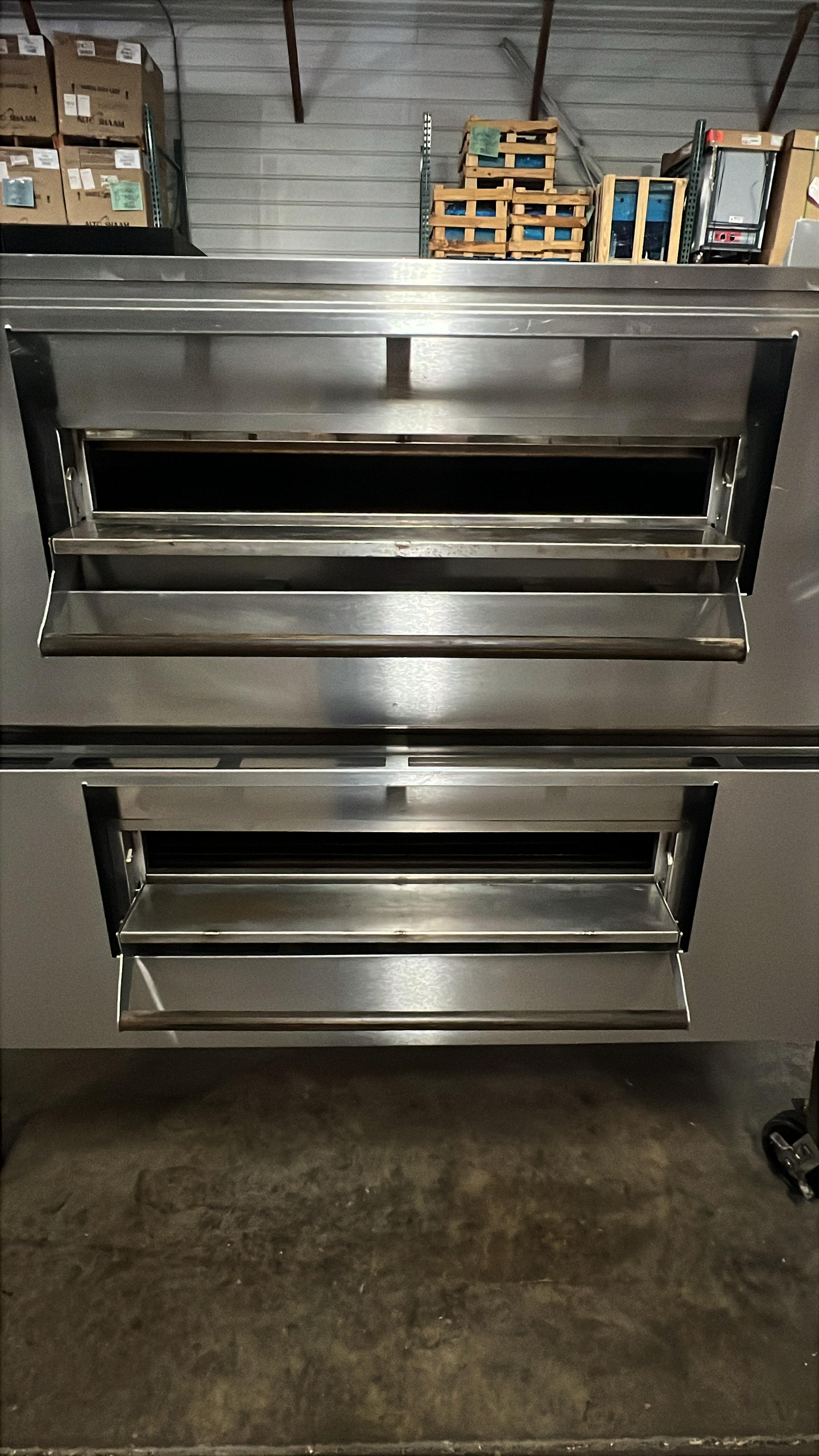 Used Lincoln 3270 NG Impinger Conveyor Pizza Oven Double Stack